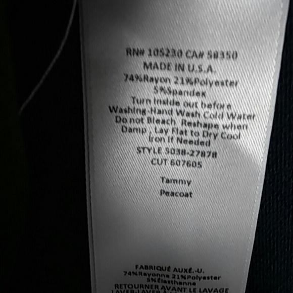 Joie Soft Tammy Peacot Long Sleeve Tunic Top - Picture 5 of 5